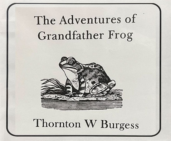 Picture of Grandfather Frog Audio Book