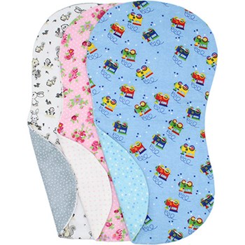 Picture of Shaped Flannel Burp Diaper