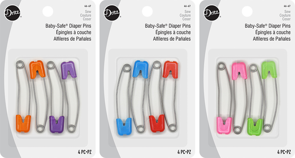 Picture of Safety Lock Diaper Pins