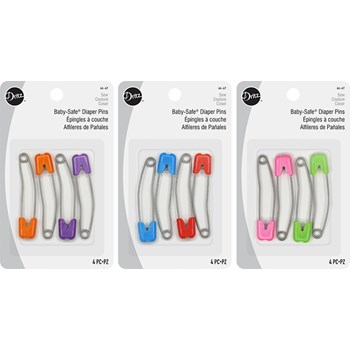 Picture of Safety Lock Diaper Pins