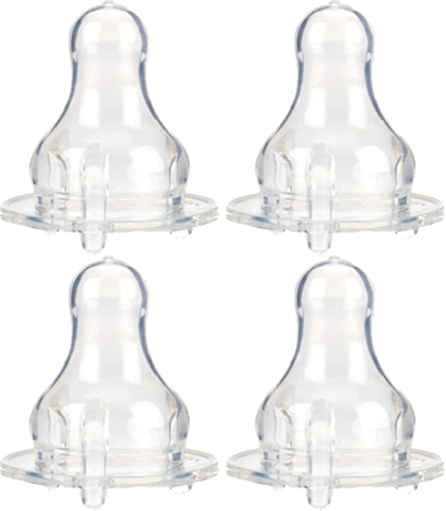 Picture of Nuby Clear Silicone Bottle Nipples