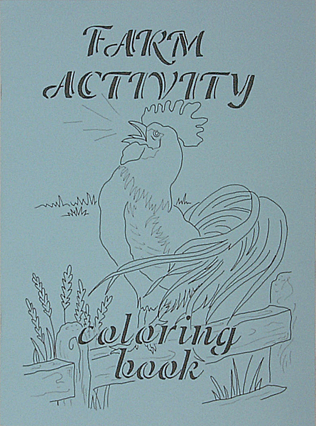 Picture of Farm Activity Coloring Book