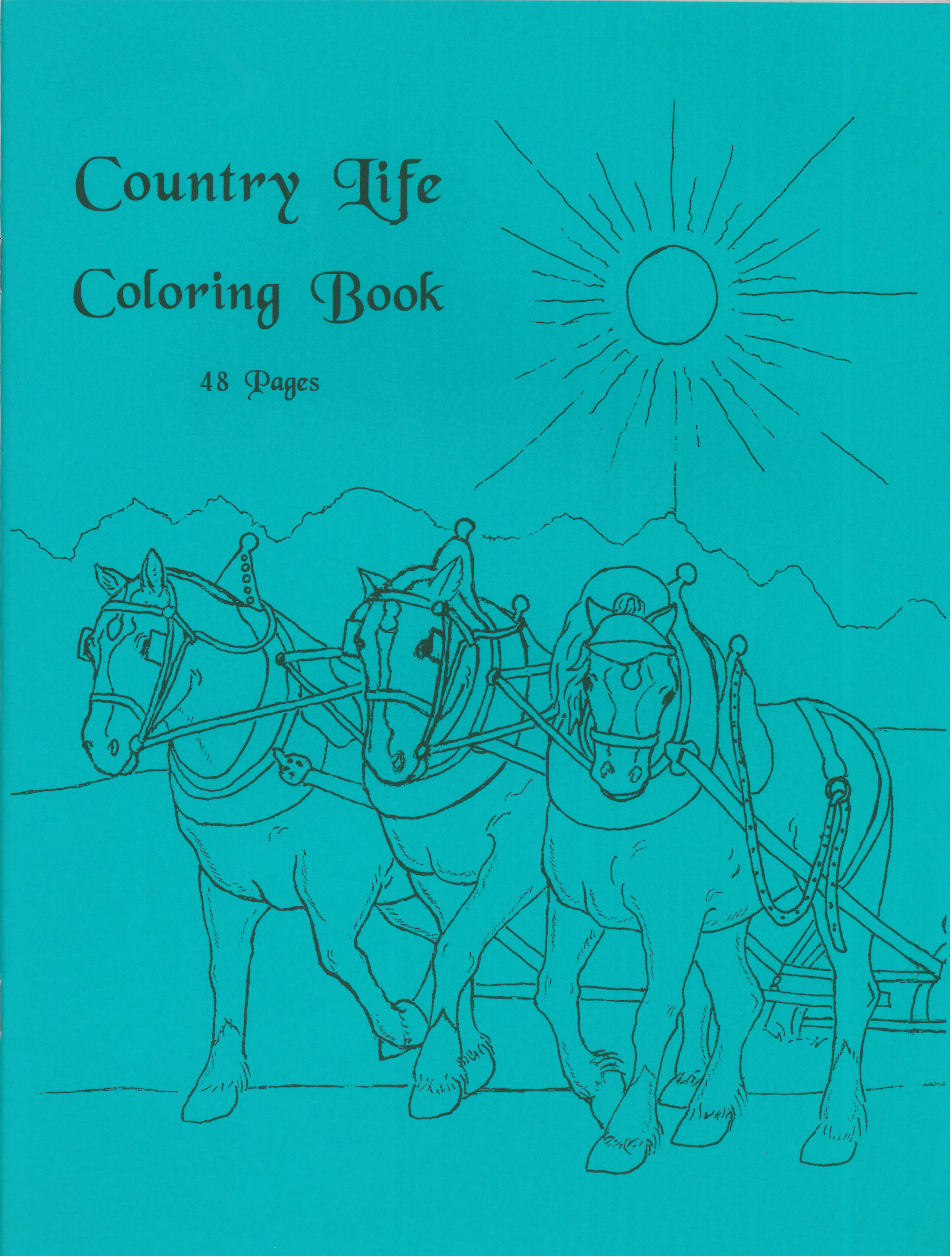 Picture of Hand Drawn Coloring Book