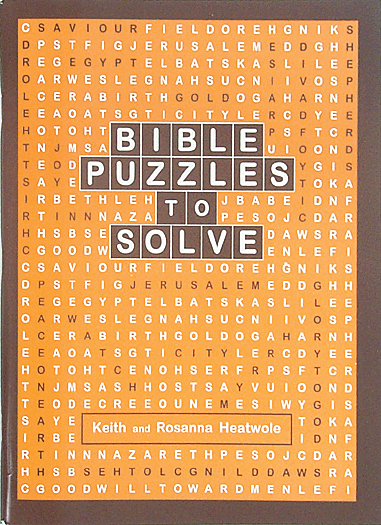 Picture of Bible Puzzles To Solve