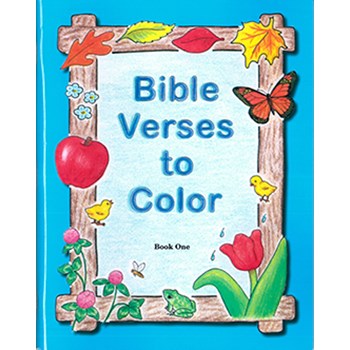 Picture of Bible Verses to Color