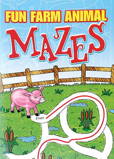 Picture of Fun Farm Animal Mazes