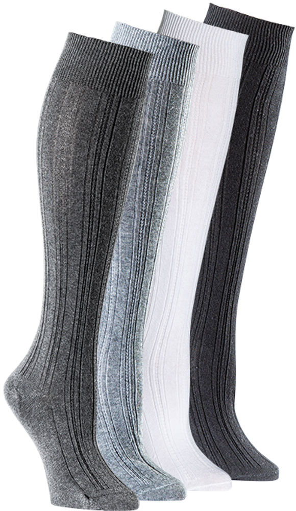 Picture of Cotton Wide Rib Knee High