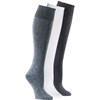 Picture of Cotton/Lycra Flat Knit Knee High