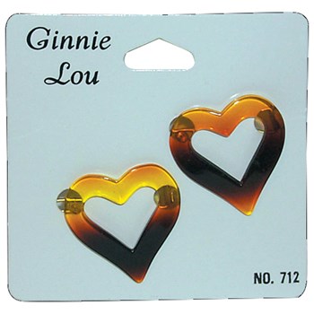 Picture of Heart Shaped Barrettes