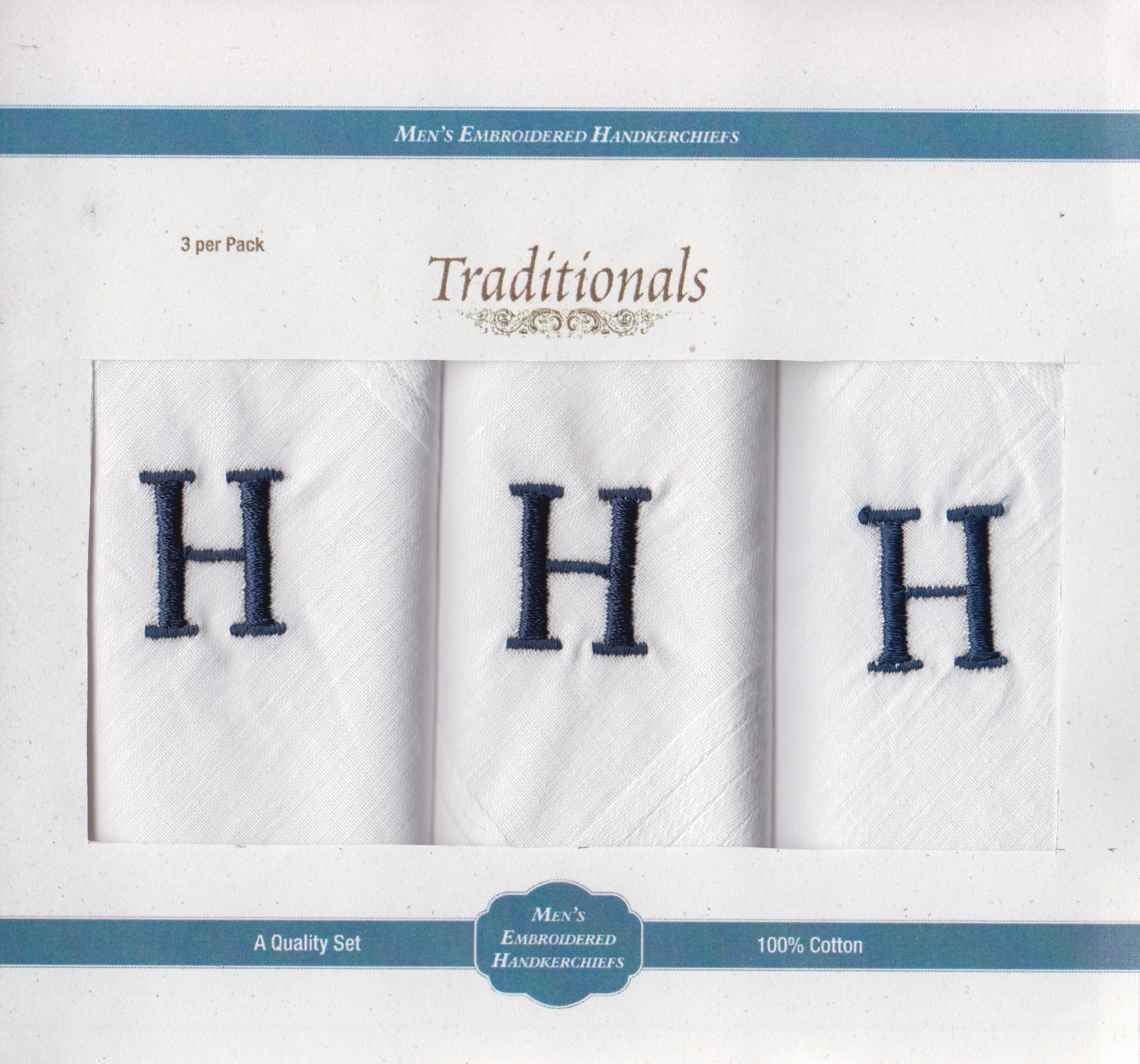 Picture of Men's Initialed Handkerchiefs