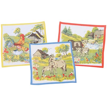 Picture of Farm Animal Handkerchiefs