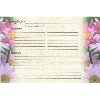 Picture of Wing & Blossom Recipe Cards