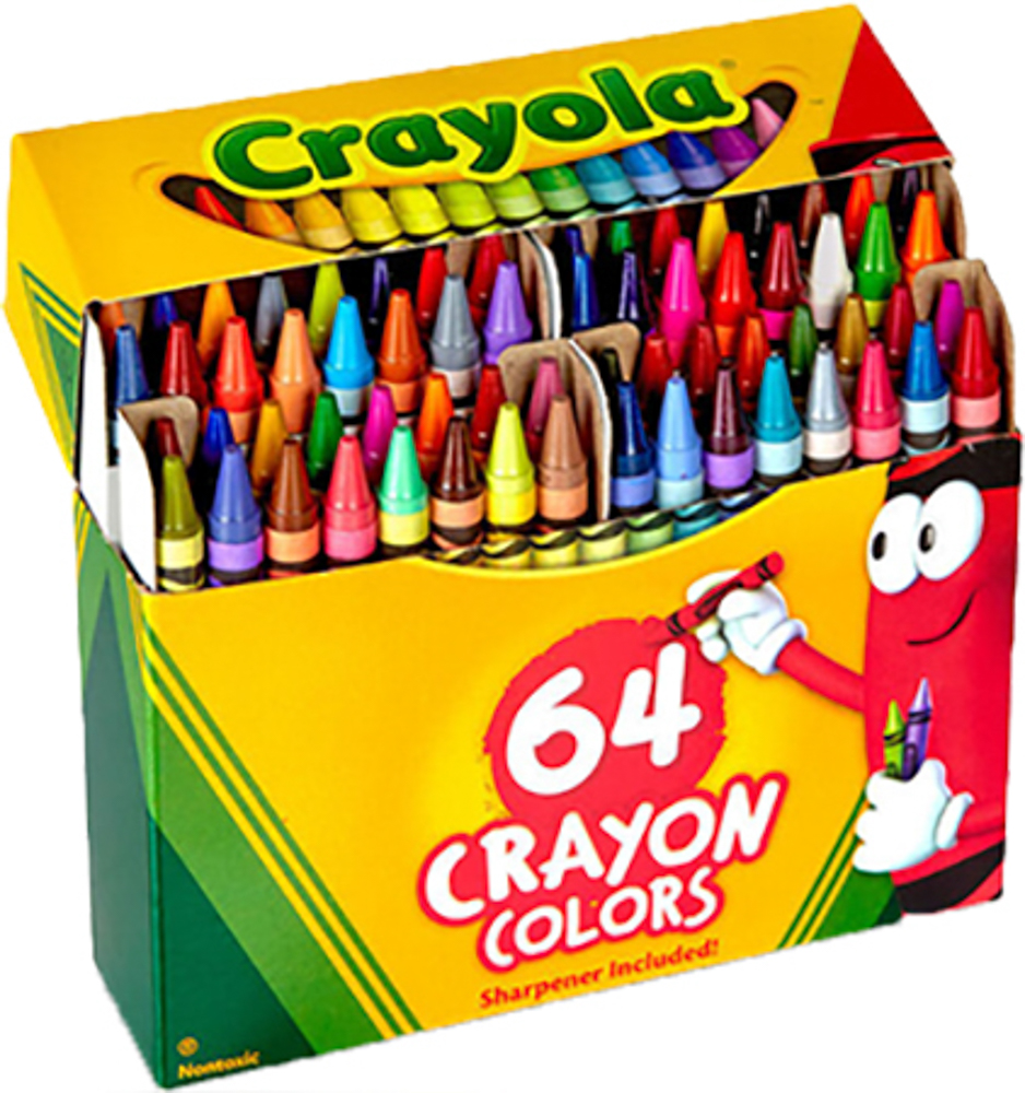 Picture of Crayola Crayons 64 ct