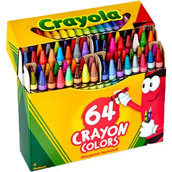 Picture of Crayola Crayons 64 ct