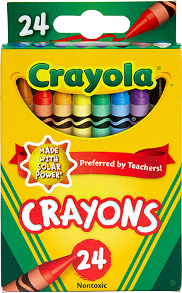 Picture of Crayola Crayons 24 ct