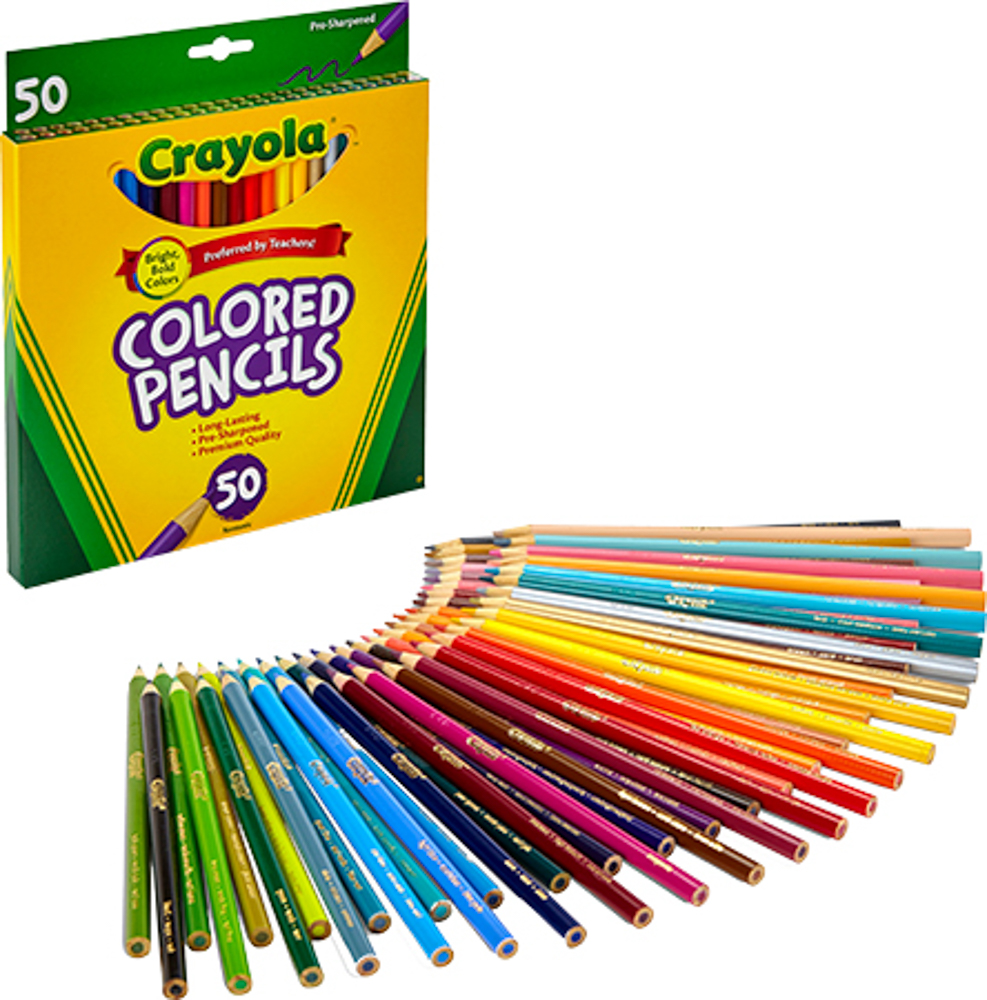 Picture of Crayola Colored Pencils 50 ct