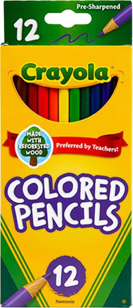 Picture of Crayola Colored Pencils 12 ct