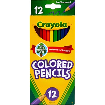 Picture of Crayola Colored Pencils 12 ct