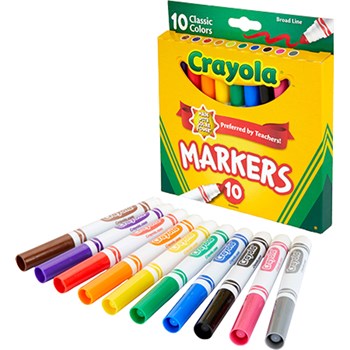 Picture of Crayola Classic Markers Broad