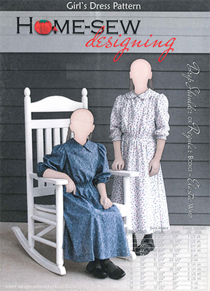 Picture of Home-Sew Girls' Dress Patterns