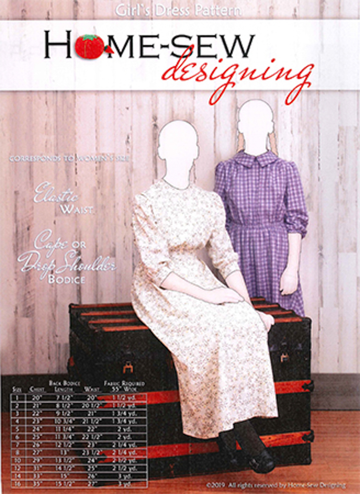 Picture of Home-Sew Girls' Dress Patterns