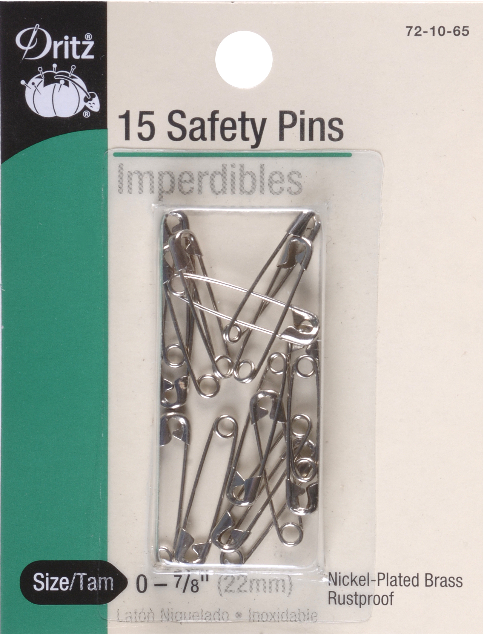 Picture of Dritz Brass Safety Pins