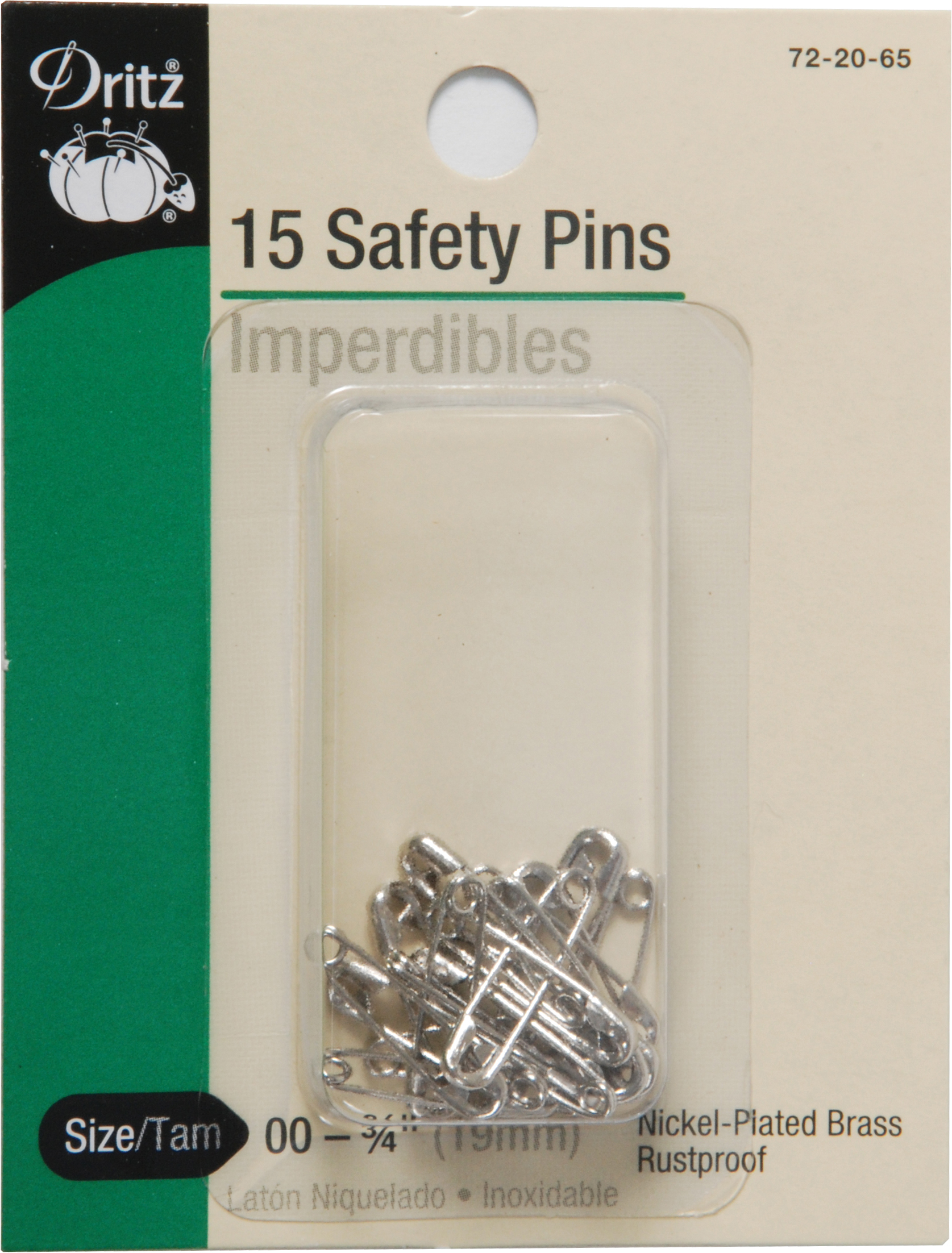 Picture of Dritz Brass Safety Pins