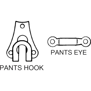 Picture of Pants Hooks and Eyes