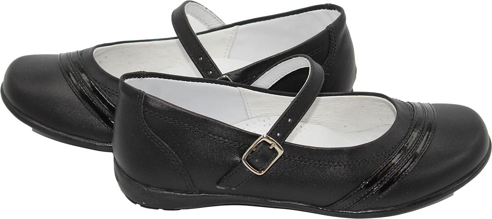 Picture of Simply Black Girls' Strap Shoe