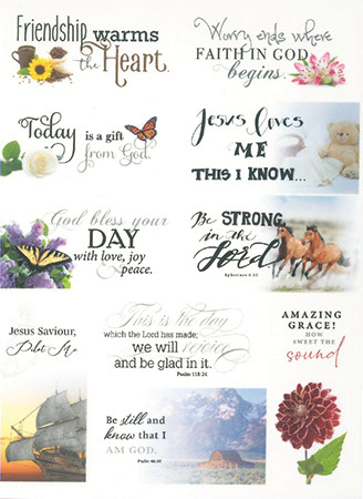 Picture of H & H Inspirational Stickers