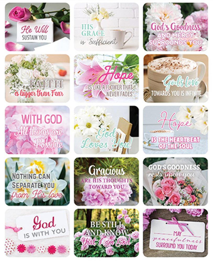 Picture of Faith View Inspirational Stickers