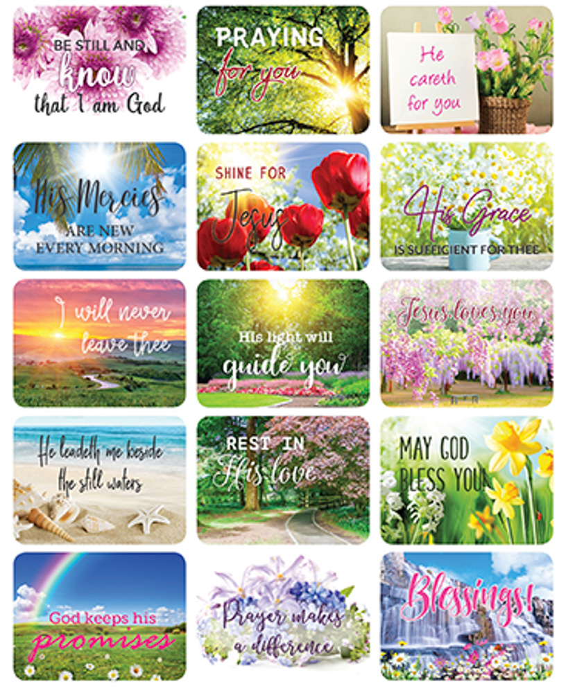 Picture of Faith View Inspirational Stickers