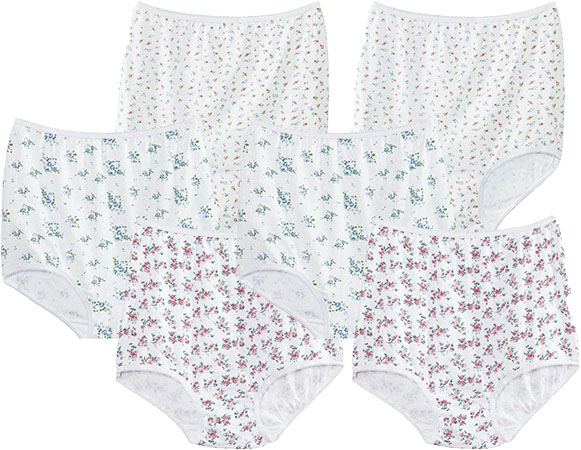 Picture of Cotton Floral Brief