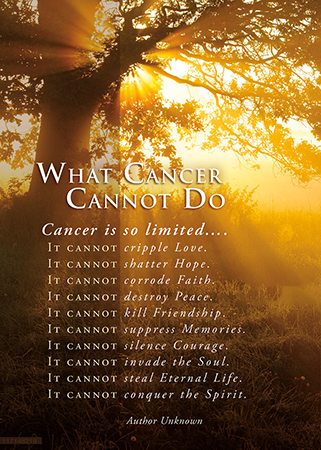 Picture of What Cancer Cannot Do