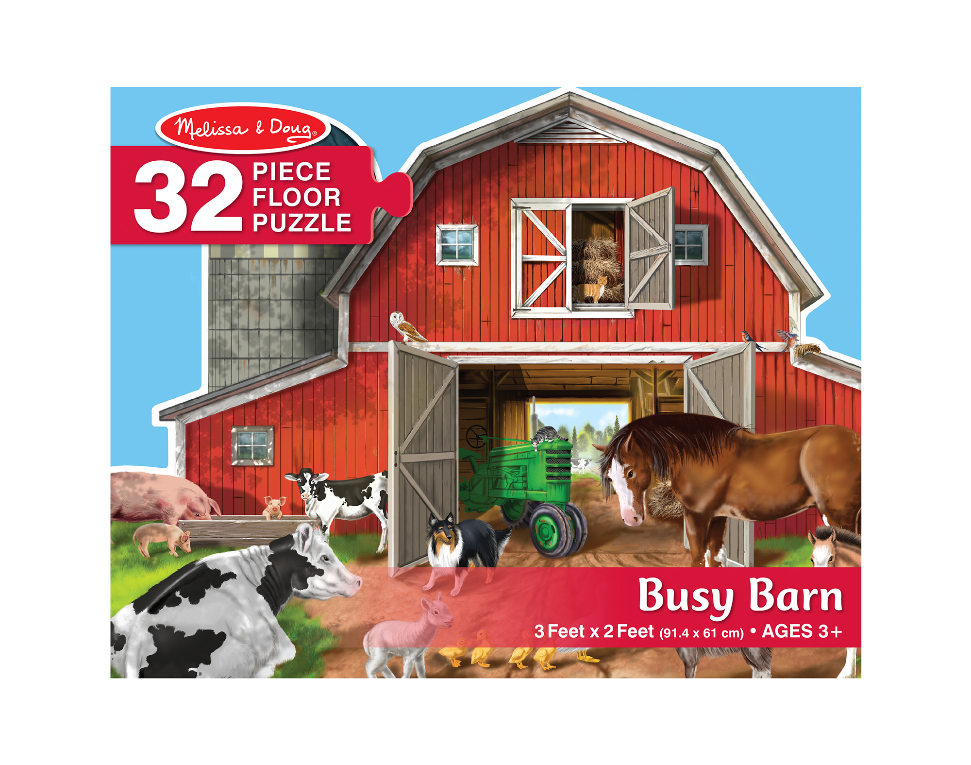 Picture of Busy Barn Floor Puzzles