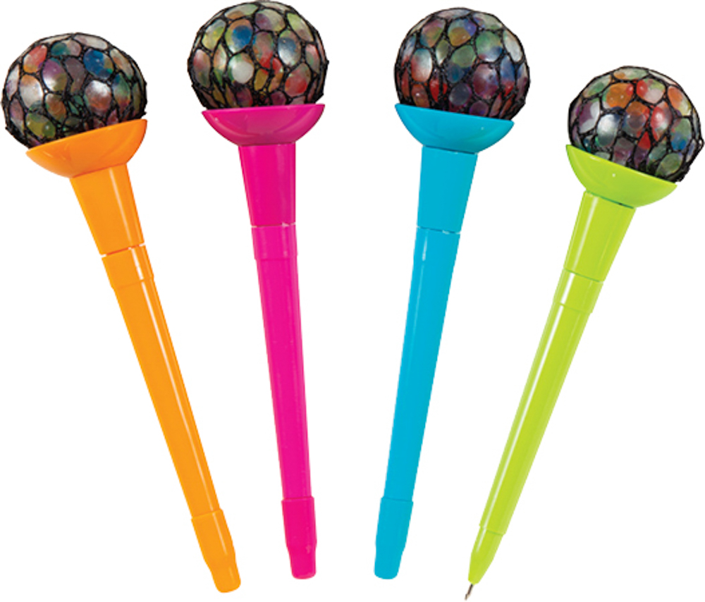 Picture of Rainbow Mesh Ball Pens