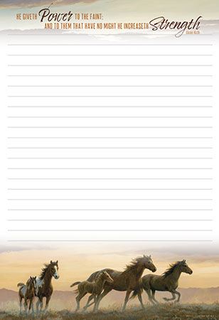 Picture of Heartwarming Thoughts Stationery Pad