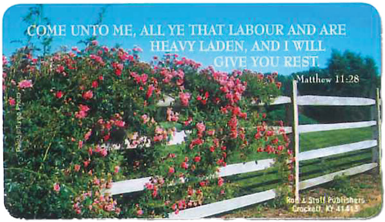 Picture of Scripture Verse Magnet