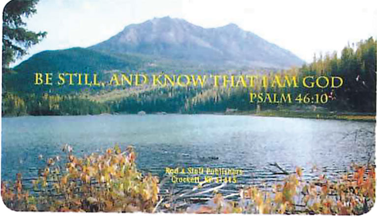 Picture of Scripture Verse Magnet