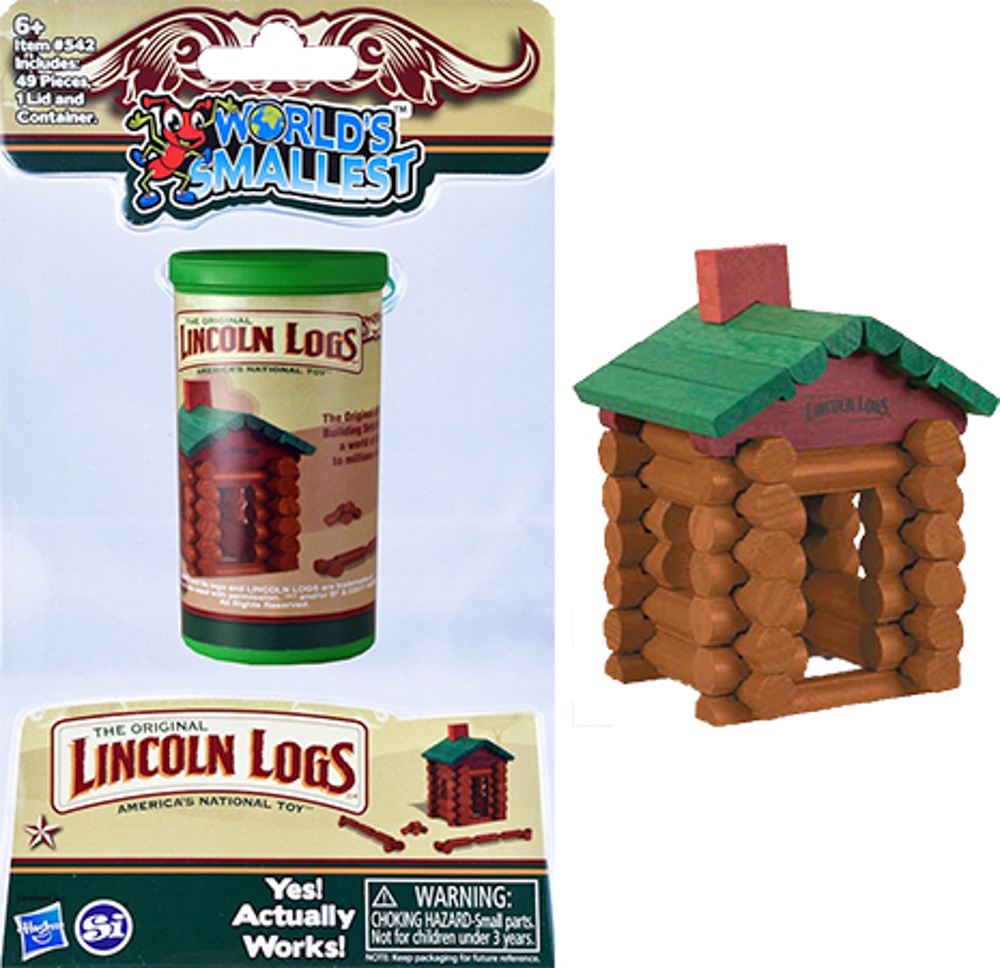 Picture of World's Smallest Lincoln Logs