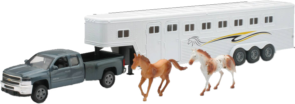 Picture of Silverado with Horse Trailer