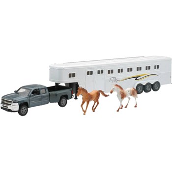 Picture of Silverado with Horse Trailer