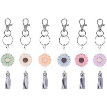 Picture of Daisy Silicone Keychain