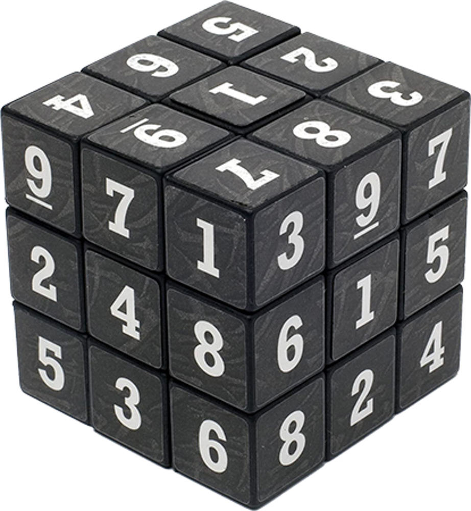 Picture of Sudoku on a Puzzle Cube