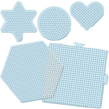 Picture of Perler Basic Shapes Clear Pegboards