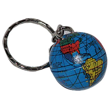 Picture of Metal Globe Keychain