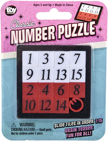 Picture of 15 Number Puzzle