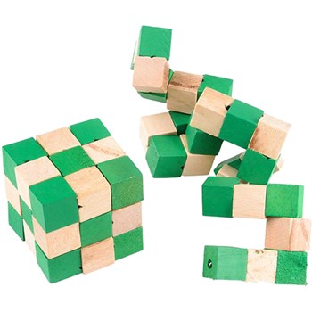 Picture of Wooden Magic Cube Puzzle