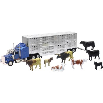 Picture of Livestock Hauler With Cattle