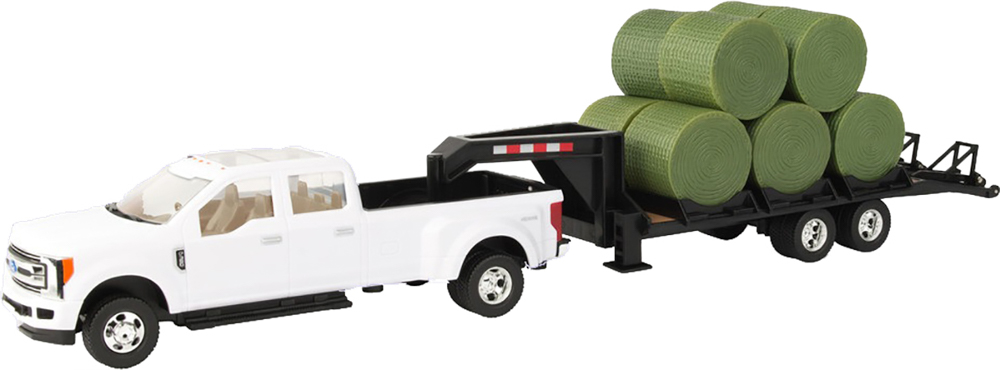 Picture of Ford Pickup Trailer & Bales